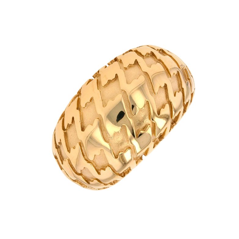 Bague signée DIOR or jaune 26.67g Comme neuf -  reconditionné disponible sur Gemme Les Bijoux